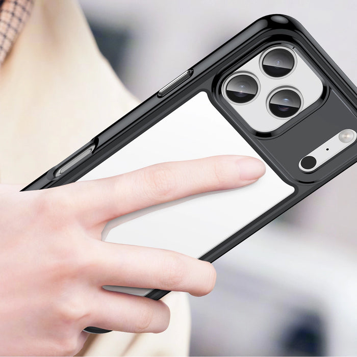 Outer Space Case for iPhone 17 Pro Max - Black Transparent