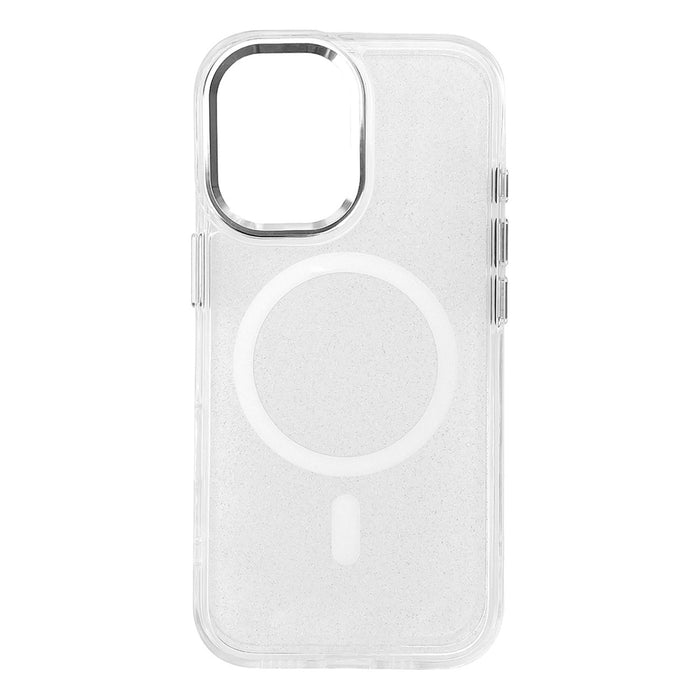 Glitter Case MagSafe Compatible for iPhone 17 Pro Max - Semi-Transparent