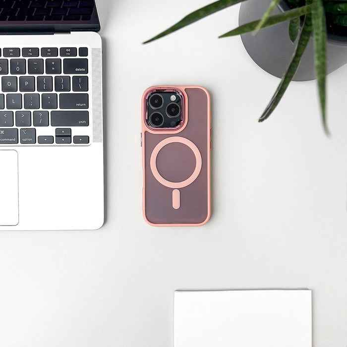 MagSafe Compatible Fashion Case for iPhone 17 - Pink