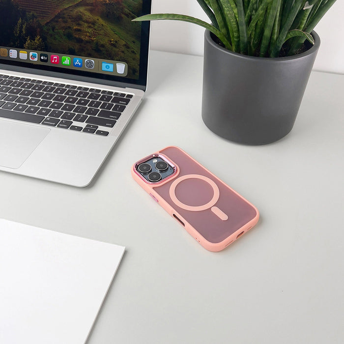MagSafe Compatible Fashion Case for Samsung Galaxy S26 - Pink
