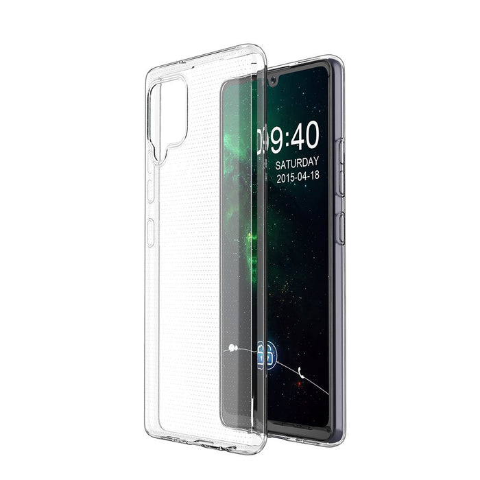 Ultra Clear 0.5mm Case Gel TPU Cover for Samsung Galaxy A12 / Galaxy M12 transparent
