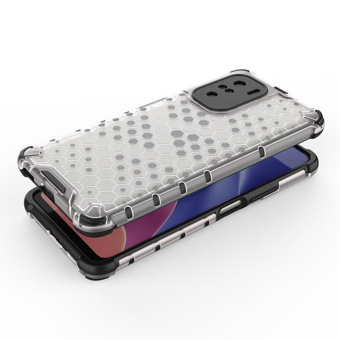 Honeycomb Case armor cover with TPU Bumper for Xiaomi Redmi K40 Pro+ / K40 Pro / K40 / Poco F3 green
