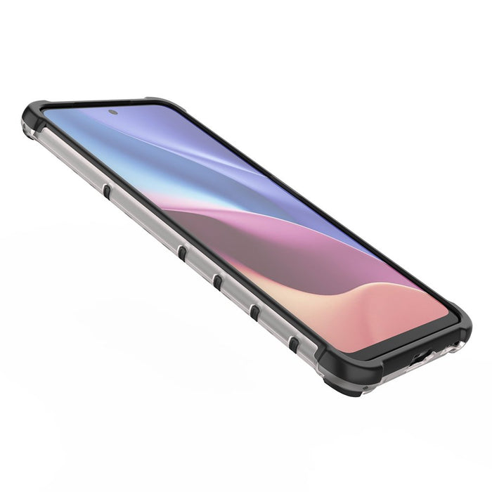 Honeycomb Case armor cover with TPU Bumper for Xiaomi Redmi K40 Pro+ / K40 Pro / K40 / Poco F3 red