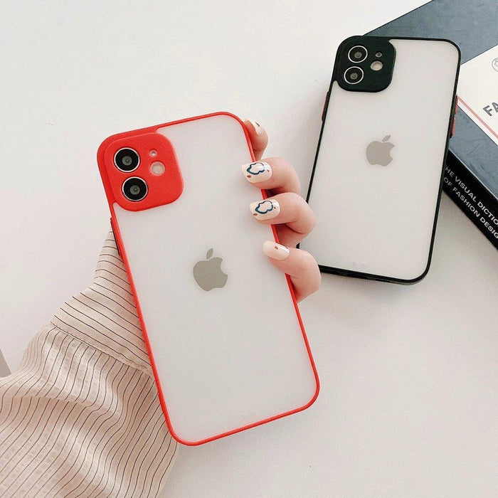 Milky Case silicone flexible translucent case for Samsung Galaxy A42 5G navy blue