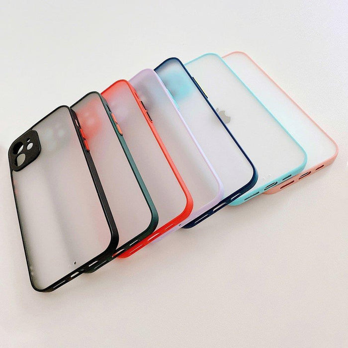 Milky Case Silicone Flexible Translucent Case for Xiaomi Redmi 9T Red