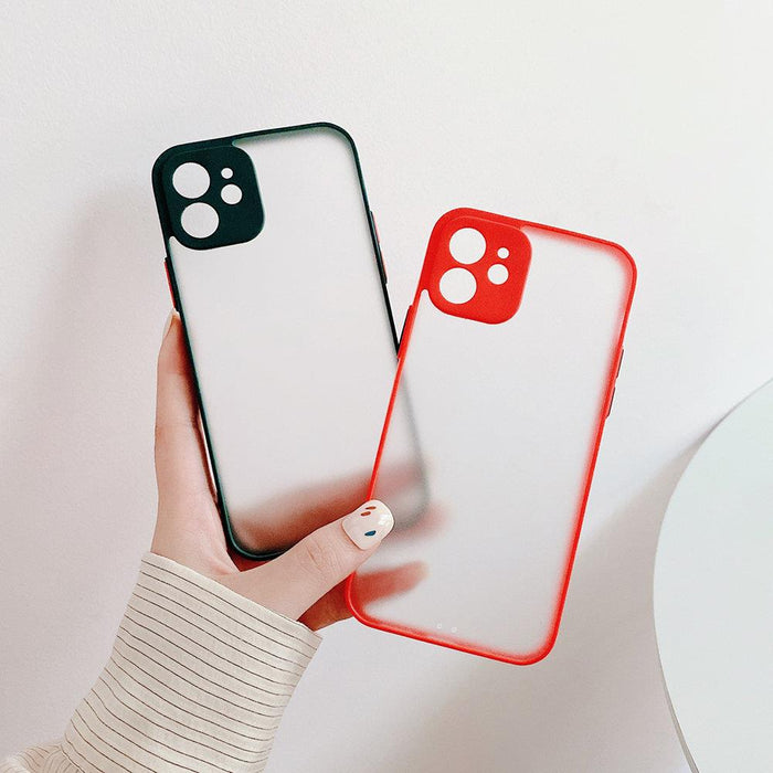 Milky Case silicone flexible translucent case for Samsung Galaxy A72 4G black