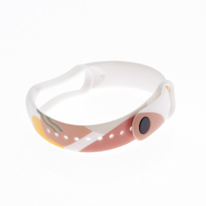 Strap Moro band for Xiaomi Mi Band 3 / 4 silicone strap watch bracelet pattern 7