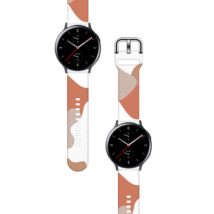 Strap Moro for Samsung Galaxy Watch 40 / 41 / 42 / 43 / 44 mm silicone bracelet watch band - pattern 5