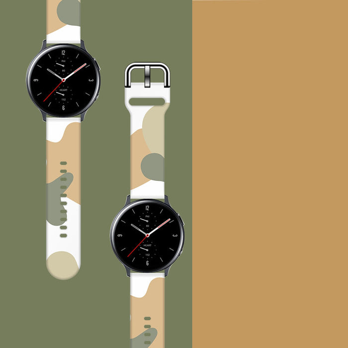 Strap Moro for Samsung Galaxy Watch 40 / 41 / 42 / 43 / 44 mm silicone bracelet watch band - pattern 6