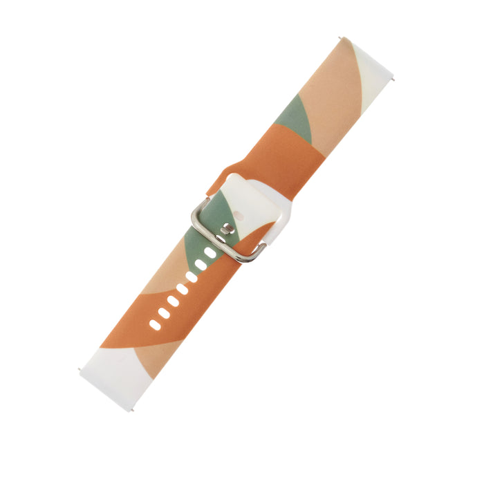 Strap Moro for Samsung Galaxy Watch 45 / 46 / 47 mm silicone bracelet watch band - pattern 3