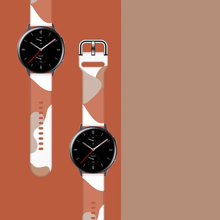 Strap Moro for Samsung Galaxy Watch 45 / 46 / 47 mm silicone bracelet watch band - pattern 5