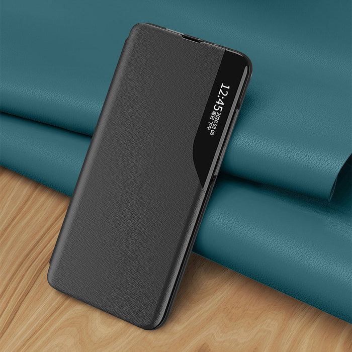 Eco Leather View Case elegant case with flip cover and stand function Xiaomi Redmi Note 11 Pro+ 5G (China) / 11 Pro 5G (China) / Mi11i HyperCharge / Poco X4 NFC 5G black