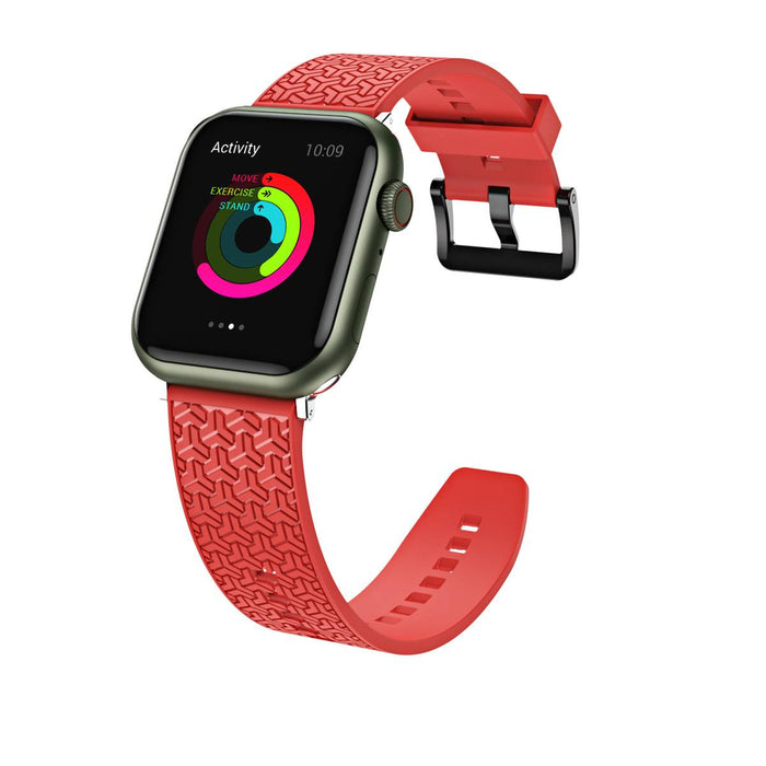Watch Strap Y Watchband Bracelet for Apple Watch 42 / 44 / 45 mm - Red