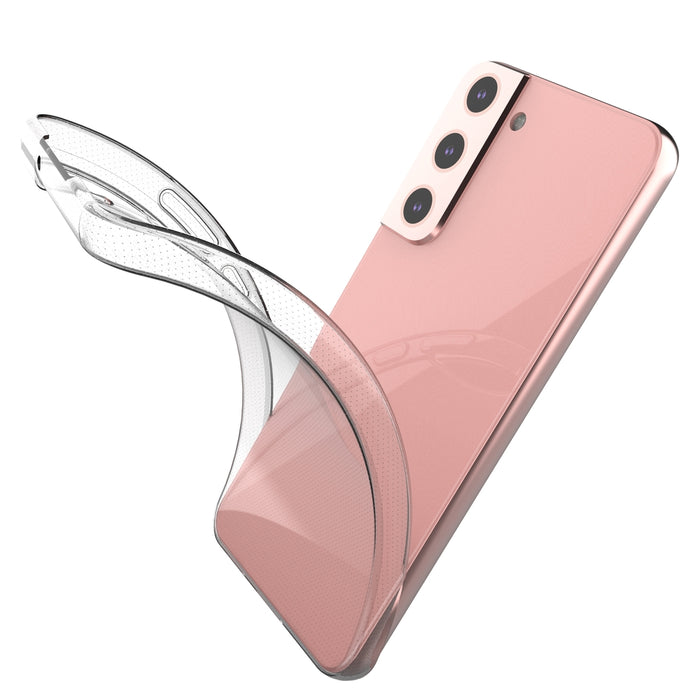 Ultra Clear 0.5mm Samsung Galaxy S22+ (S22 Plus) gel case cover transparent