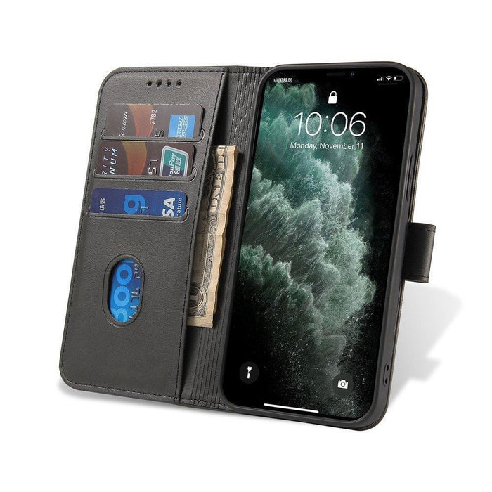 Magnet Case elegant case case cover with a flap and stand function for Motorola Moto G Stylus 2022 black