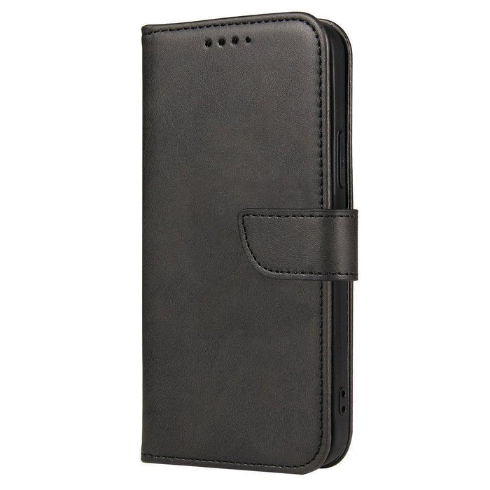 Magnet Case elegant case cover with a flap and stand function for Samsung Galaxy A73 black