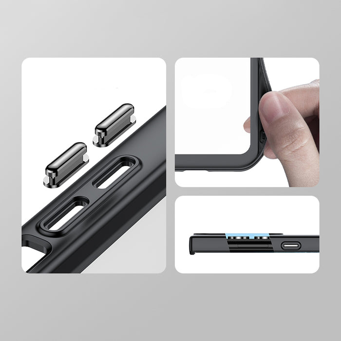 Outer Space Case Case for Samsung Galaxy S22 Ultra Hard Cover with Gel Frame Red