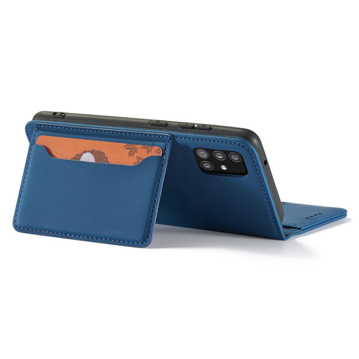Magnet Card Case Case For Samsung Galaxy A13 5G Pouch Wallet Card Holder Blue