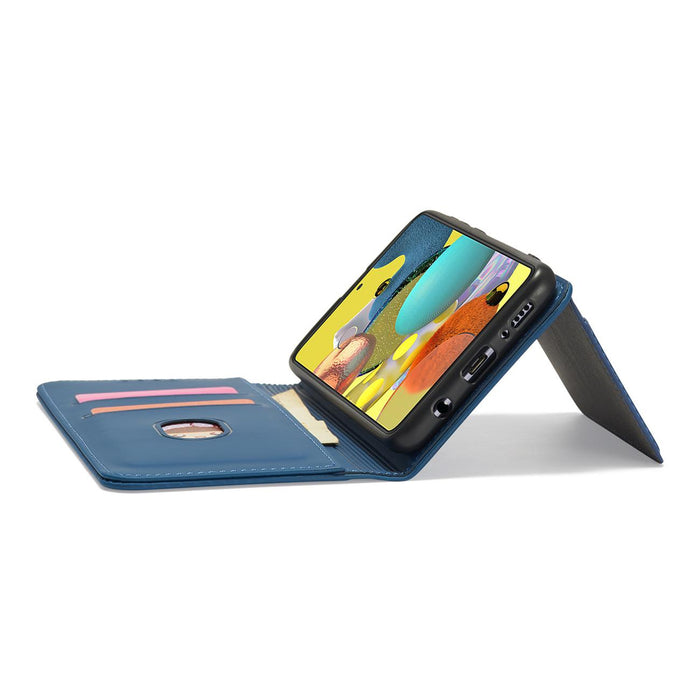 Magnet Card Case for Xiaomi Redmi Note 11 Pro Pouch Card Wallet Card Holder Blue