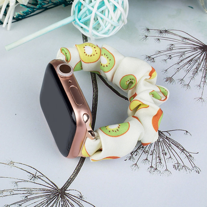 Fabric band for Apple Watch 38 / 40 / 41 mm strap bracelet rubber band - kiwi
