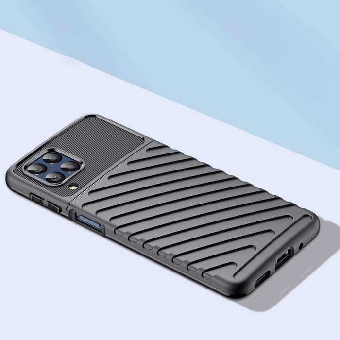 Thunder Case flexible armored cover for Samsung Galaxy M53 5G black