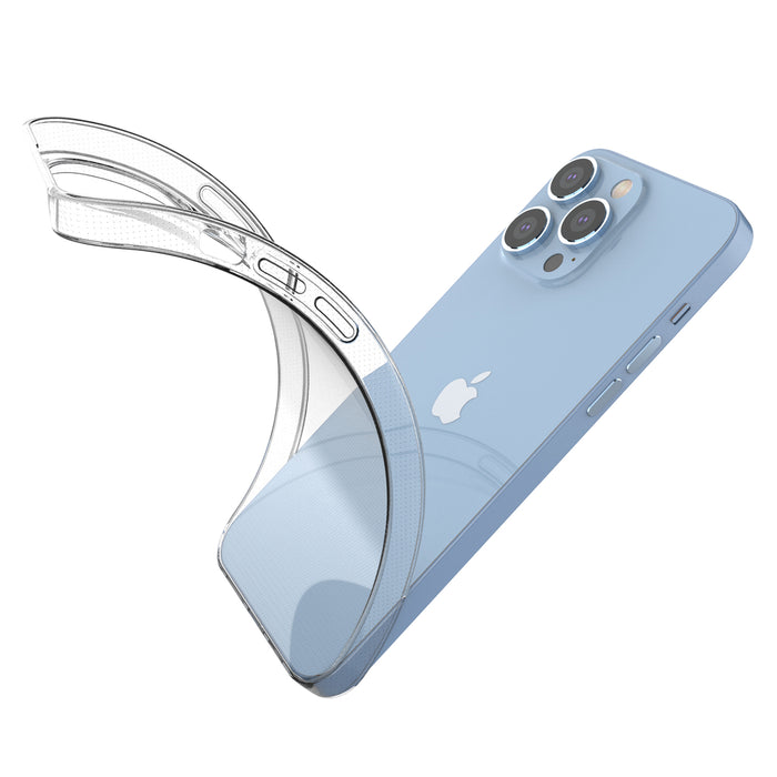 Ultra Clear 0.5mm iPhone 14 Pro Max cover gel transparent