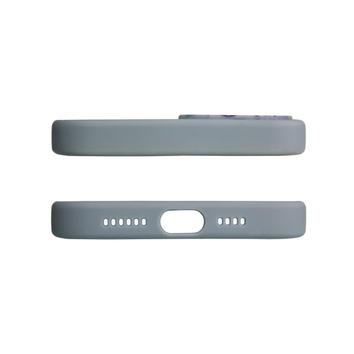 Design Case Cover for Samsung Galaxy A12 5G Flower Cover Dark Blue