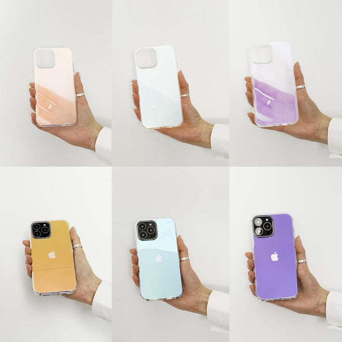 Aurora Case Case for iPhone 12 Neon Gel Cover Gold