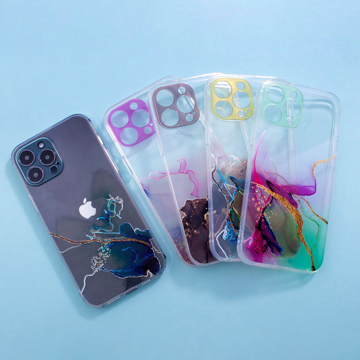 Marble Case Cover for Samsung Galaxy A12 5G Gel Cover Marble Pink
