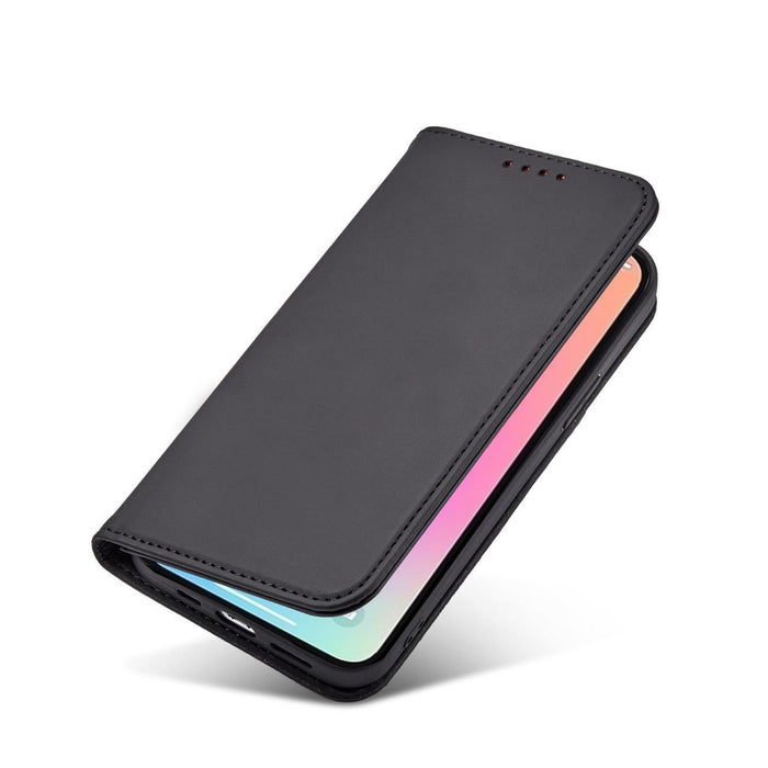 Magnet Card Case case for iPhone 14 Pro Max flip cover wallet stand black