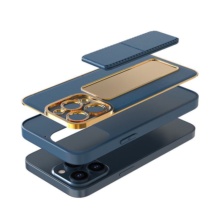 New Kickstand Case case for iPhone 12 Pro with stand purple