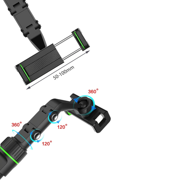 Adjustable car rearview mirror holder for smartphone