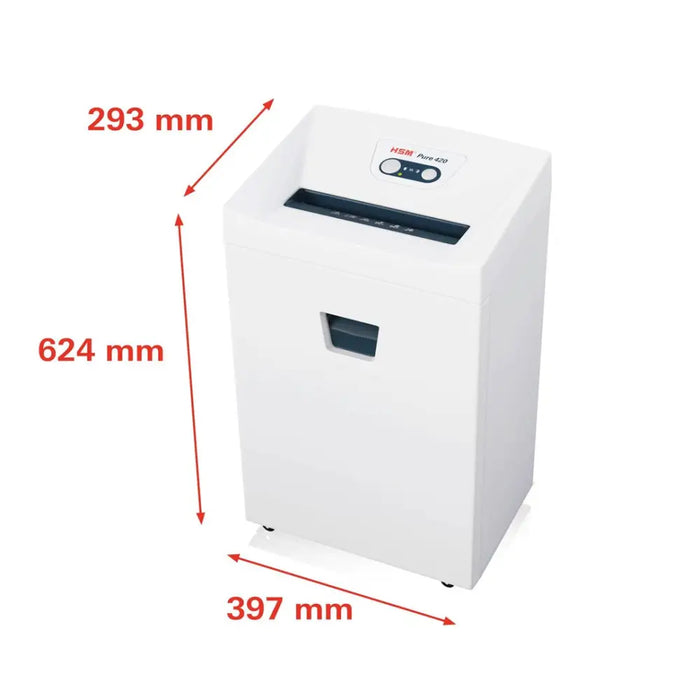 HSM Pure 420 document shredder 4.5 x 30 mm - ShreddersBIU-NIS<<<Office equipmentBIU<<<ActionPL