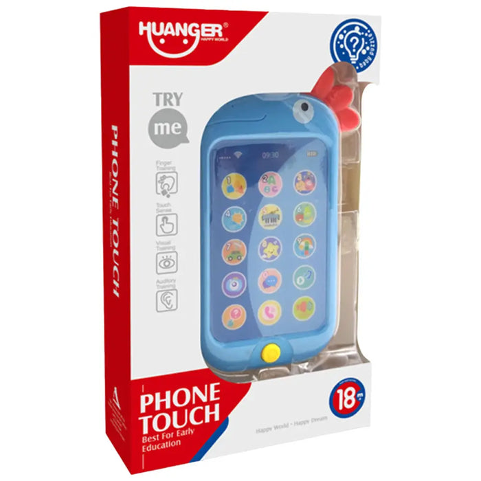 Huanger HE8035 toy phone (blue) - Educational and interactive<<<Toys<<<InnproXML