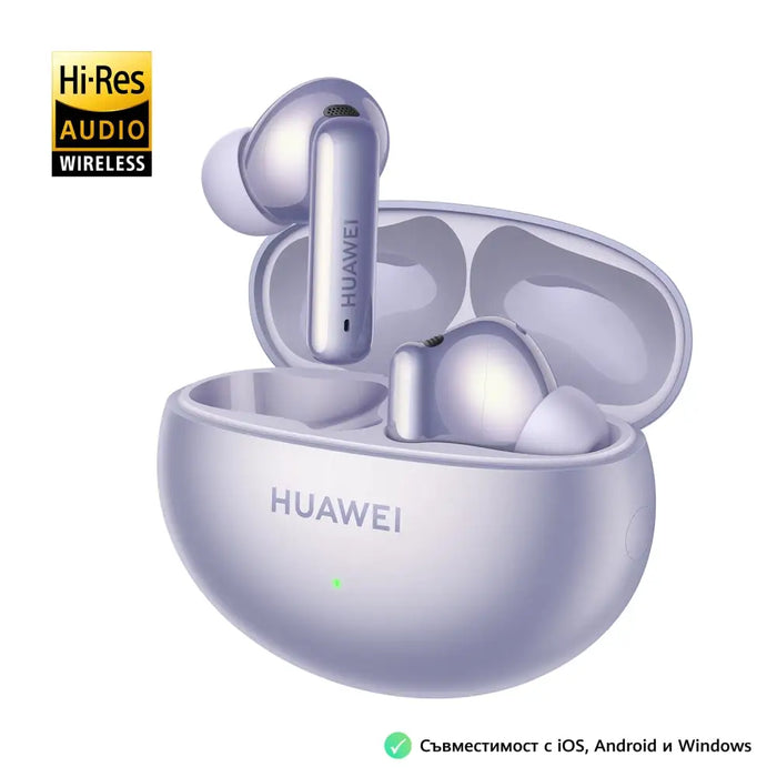 Huawei FreeBuds 6i Purple - Accessories<<<HUAWEI Mobile Phones<<<HUAWEI<<<PolyComp&&&Слушалки<<<Аудио<<<ТВ Аудио