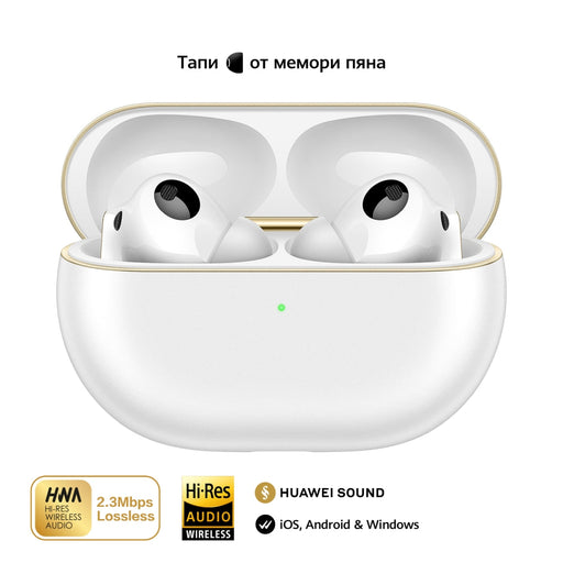 Huawei FreeBuds Pro 4 Piano-T180 Ceramic Whiter - Accessories<<<HUAWEI Mobile Phones<<<HUAWEI<<<PolyComp&&&Микрофони и