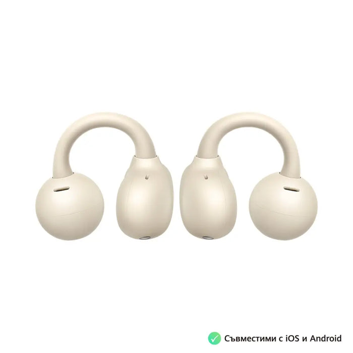 Huawei FreeClip Dove-T00 Beige Bluetooth 5.3 20Hz - 20 KHz 55mAh - Accessories<<<HUAWEI Mobile