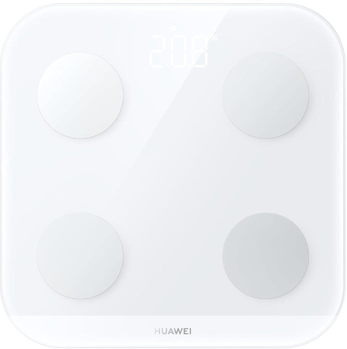 Huawei Scale 3, Dobby-B19, Smart Body Fat Scale, Smart Health Monitoring, Elegant White