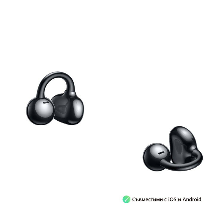 Huawei FreeClip Dove-T00 Black, Bluetooth 5.3, 20Hz - 20 KHz, 55mAh