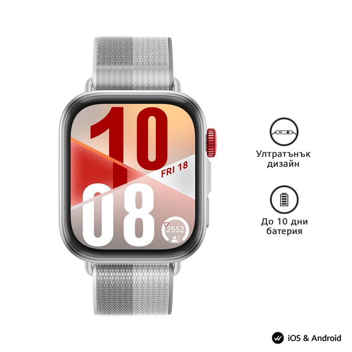 Huawei Watch Fit 4, Seiya-B19F, Gray