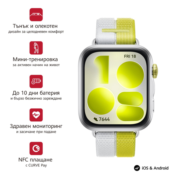 Watch Huawei Watch Fit 5 Niki-B19W Silver