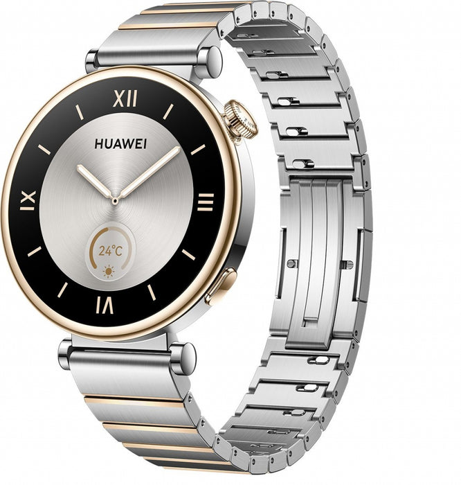 Smart watch Huawei GT4 Aurora-B19T Inter-gold stainless