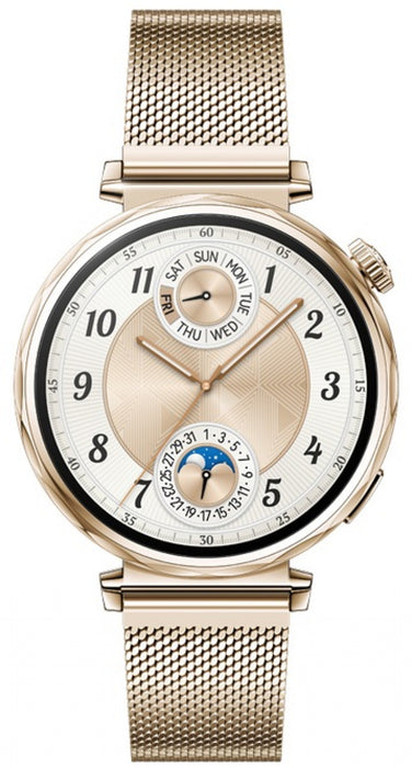 Huawei GT5 JNA-B19M Gold Milanese Smart Watch