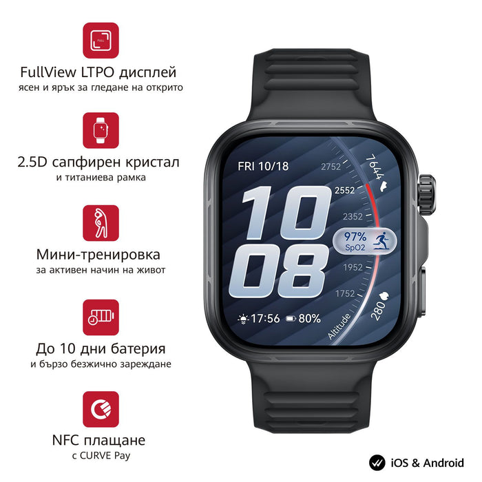 Huawei Watch Fit 5 Pro NFC Black EU