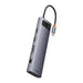 Hub 11in1 Baseus StarJoy Metal Glam Series USB-C to HDMI +VGA + 3 x USB 3.0 + USB 2.0 + USB-C PD + RJ45 + SD/TF +3,5mm
