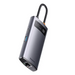 Hub 4in1 Baseus Metal Gleam Series USB-C to 3x USB 3.0 + Ethernet RJ45 - Hubs<<<IT Accessories<<<InnproXML&&&Huby