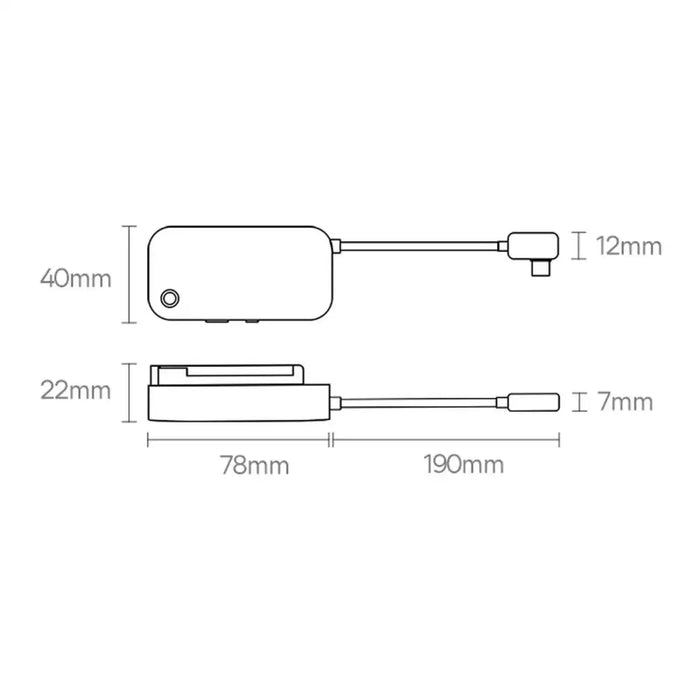 Hub 4in1 Baseus PadJoy Series USB-C to USB 3.0 + HDMI + USB-C PD + jack 3.5mm (Grey)