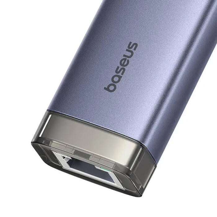 Hub 4in1 Baseus UltraJoy USB-A&USB-C to 3xUSB3.0 + USB-C + RJ45 (grey) - Hubs<<<IT Accessories<<<InnproXML