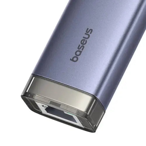Hub 4in1 Baseus UltraJoy USB-A&USB-C to 3xUSB3.0 + USB-C + RJ45 (grey) - Hubs<<<IT Accessories<<<InnproXML