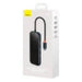 Hub 5in1 Baseus AcmeJoy series USB-C to 2xUSB 3.0 + USB 2.0 + USB-C PD + HDMI (dark grey) - Hubs<<<IT